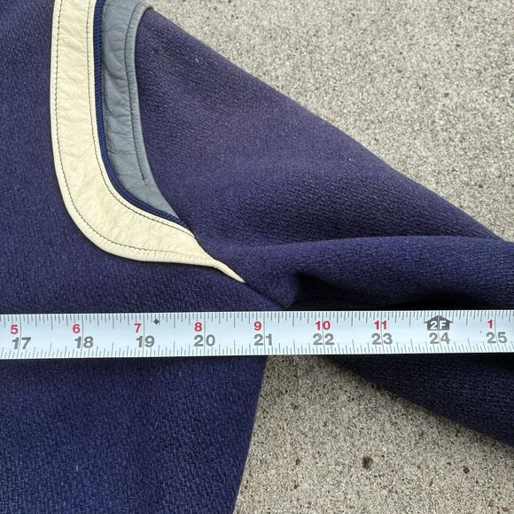 Vintage 50's Father Son Set Wool Leather Ricky Jackets Reversible Rockabilly - Picture 6 of 13